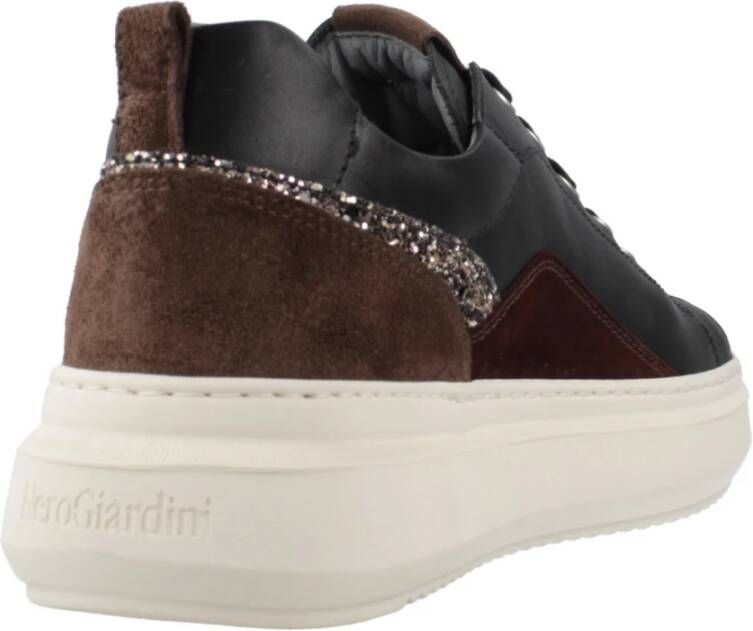 Nerogiardini Vetersneakers Beige Dames