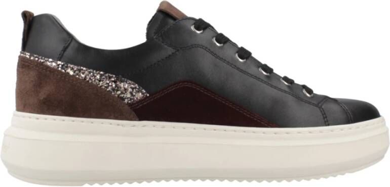 Nerogiardini Vetersneakers Beige Dames