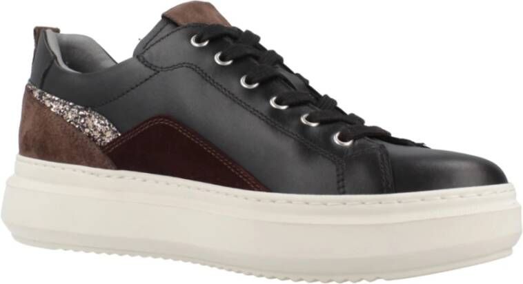 Nerogiardini Vetersneakers Beige Dames