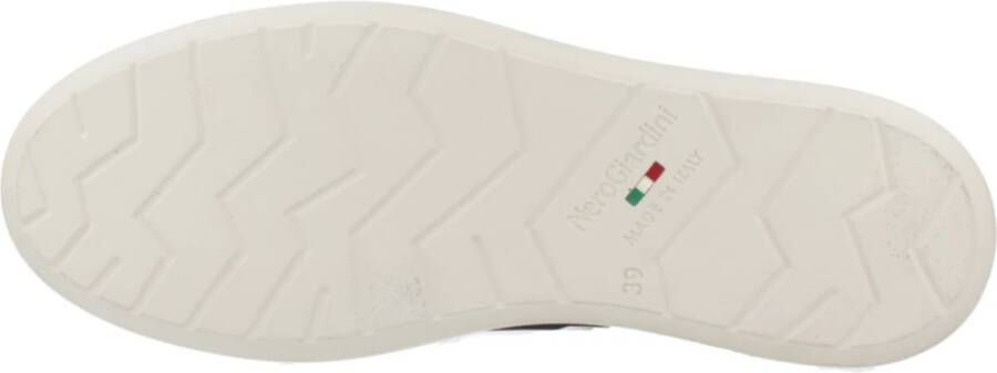 Nerogiardini Leren Sneakers voor Vrouwen Black Dames
