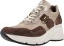 Nerogiardini Leren Damessneakers Comfort en Stijl Brown Dames - Thumbnail 4