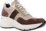 Nerogiardini Leren Damessneakers Comfort en Stijl Brown Dames - Thumbnail 7