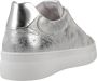 Nero Giardini 513010 Sneakers Leren Sneaker Dames Zilver - Thumbnail 6
