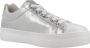 Nero Giardini 513010 Sneakers Leren Sneaker Dames Zilver - Thumbnail 8
