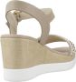 Nerogiardini Wig Sandalen voor Vrouwen Beige Dames - Thumbnail 13