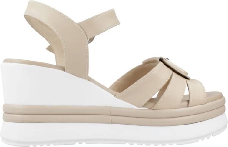 Nerogiardini Wig Sandalen Beige Dames