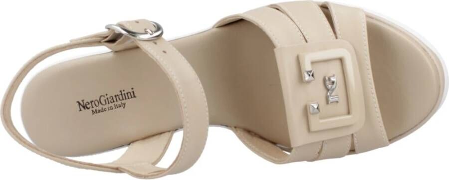 Nerogiardini Wig Sandalen Beige Dames