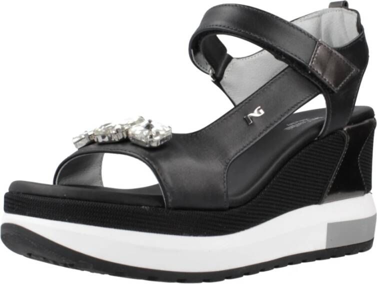 Nerogiardini Wedges Black Dames