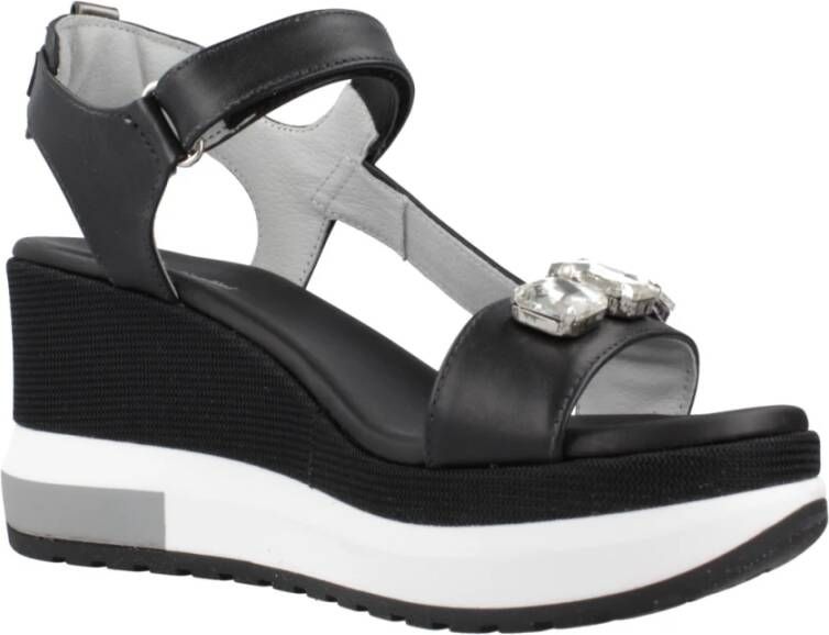 Nerogiardini Wedges Black Dames