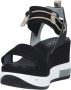 Nero Giardini 307753 Sandalen Met Sleehak Dames Zwart - Thumbnail 15