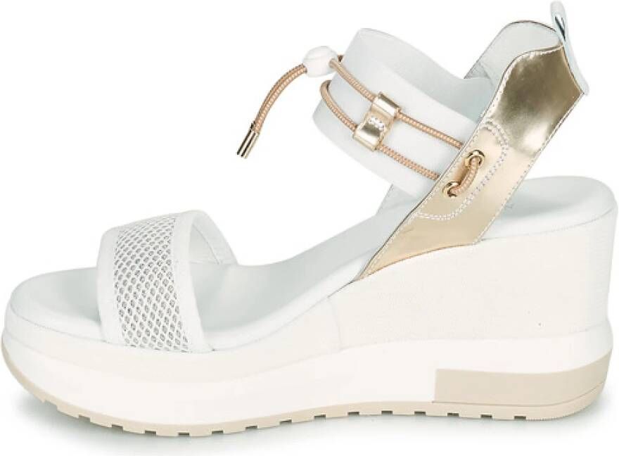 Nerogiardini Wedges White Dames