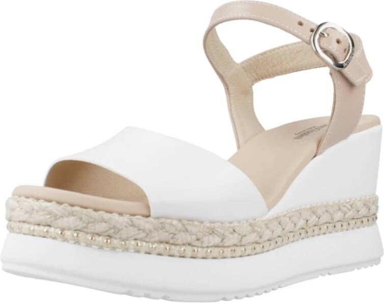 Nerogiardini Wedges White Dames