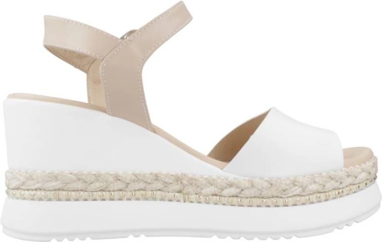 Nerogiardini Wedges White Dames