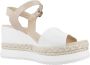 Nerogiardini Witte Leren Sandalen Stijlvol Ontwerp Multicolor Dames - Thumbnail 9