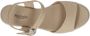 Nero Giardini 410650 Sandalen Met Sleehak Dames Beige - Thumbnail 8