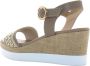Nerogiardini Wig Sandalen voor Vrouwen Beige Dames - Thumbnail 9