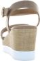 Nerogiardini Wig Sandalen voor Vrouwen Beige Dames - Thumbnail 10