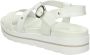 Nerogiardini Witte sleehaksandaal White Dames - Thumbnail 4