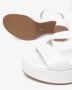 Nerogiardini Witte hoge hak platform sandalen - Thumbnail 2