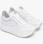 Nerogiardini Witte Leren Dames Sneakers White Dames - Thumbnail 2