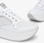 Nerogiardini Witte Leren Dames Sneakers White Dames - Thumbnail 3