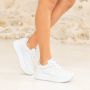 Nerogiardini Witte Leren Dames Sneakers White Dames - Thumbnail 5