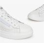 Nerogiardini Witte Sneakers Stijlvol Ontwerp Italië Gemaakt Multicolor Heren - Thumbnail 4