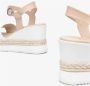 Nerogiardini Witte Leren Sandalen Stijlvol Ontwerp White Dames - Thumbnail 5