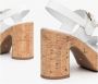 Nerogiardini Witte Leren Sandalen Stijlvol Ontwerp White Dames - Thumbnail 5