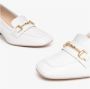 Nerogiardini Leren Dameshakken Slip-On Sluiting White Dames - Thumbnail 10