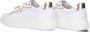 NeroGiardini Sneakers Cile Wit Spiegel Opac Tr Gonzaga 8004 B Streetwear Vrouwen - Thumbnail 4