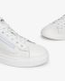 Nerogiardini Witte Sneakers voor Mannen en Vrouwen White Heren - Thumbnail 3