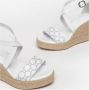 Nerogiardini Witte casual damessandalen White Dames - Thumbnail 4