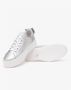 Nerogiardini Zilveren gelamineerde leren sneakers met platform - Thumbnail 2