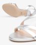 Nerogiardini Zilveren gelamineerde sandalen met 5 cm hak - Thumbnail 2