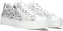 Nero Giardini 409930 Lage sneakers Leren Sneaker Dames Zilver - Thumbnail 4