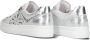 Nero Giardini 409930 Lage sneakers Leren Sneaker Dames Zilver - Thumbnail 5
