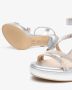 Nerogiardini Zilveren Sandalen met Gelamineerde Plat - Thumbnail 2