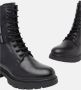 Nerogiardini Zwarte Biker Boots met Stijlvolle Vetersluiting Black Dames - Thumbnail 13