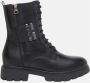 Nerogiardini Zwarte Biker Boots met Stijlvolle Vetersluiting Black Dames - Thumbnail 14
