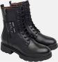 Nerogiardini Zwarte Biker Boots met Stijlvolle Vetersluiting Black Dames - Thumbnail 15