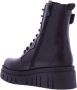 Nerogiardini Dames Enkellaarzen Zwart Amfibie Black Dames - Thumbnail 10