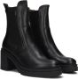 Nerogiardini Leren enkellaarsjes met elastische lussen Black Dames - Thumbnail 13