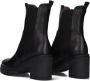 Nerogiardini Leren enkellaarsjes met elastische lussen Black Dames - Thumbnail 14
