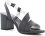 Nerogiardini Zwarte hoge hak sandalen Black Dames - Thumbnail 5