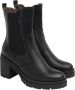 Nerogiardini Leren enkellaarsjes met elastische lussen Black Dames - Thumbnail 20