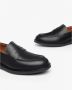 Nerogiardini Zwarte leren heren loafers met band Black Heren - Thumbnail 3