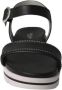 Nerogiardini Zwarte Leren Sandalen met Strass-stenen Black Dames - Thumbnail 13
