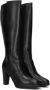 Nerogiardini Leren laarzen met decoratieve rits en NG-logo Black Dames - Thumbnail 12