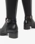 Nerogiardini Zwarte leren laarzen met decoratieve gesp Black Dames - Thumbnail 4